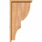 Ekena Millwork Ridgewood Smooth Corbel w/Backplate, Western Red Cedar, 5 1/2"W x 14"D x 26"H COR06X14X26RID01SWR - alternate 2